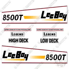 Fits LeeBoy 8500T Decal Kit Asphalt Paver Equipment Decals - 3M VINYL!