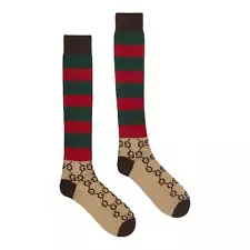 GUCCI GG Striped Wool Socks