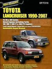 LAND CRUISER DIESEL SHOP MANUAL SERVICE REPAIR BOOK LANDCRUISER TOYOTA 1990-2007 (For: Toyota Land Cruiser)