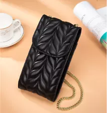 Small Genuine Leather Crossbody Bag for Women Cell Phone Wallet Purse Handbag US