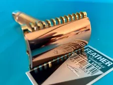 GILLETTE 1930’s NEW Safety Razor Long Open Comb Common Bar Handle Vtg