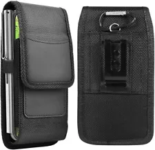 For Boost Mobile Samsung Galaxy S22 Ultra Case Pouch Belt Clip Holder Card Slot