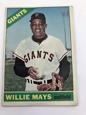 1966 Topps Willie Mays #1 Baseball Card