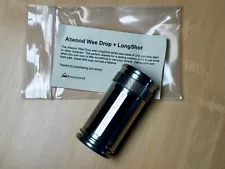 Peter Atwood LongShot Thick Stainless Steel Drinking Shot Glass Tool Rifled Grip