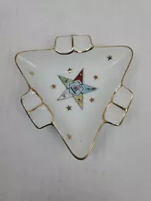 VTG Temple Treasures Order of the Eastern Star Ash Tray F.N.Kistner Co. NE 4340