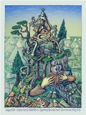 2024 David Welker PHISH Commerce City DICK'S Aug - Sept AP Poster SIGNED! xx/200