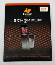 Boost Mobile Prepaid Schok Flip (8GB) - Black