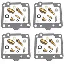 4 FOR Kawasaki 1981-1983 KZ1000 LTD J ELR CSR Carburetor Carb Rebuild repair kit (For: Kawasaki 1000 LTD)