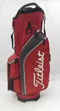 Titleist Cart 14 Golf Bag Dark Red/Graphite/Gray Titleist Cart Bag - Cart 14