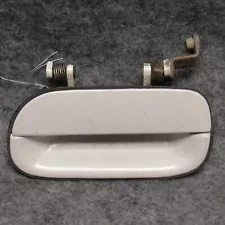 1992-1995 Hyundai Elantra LH Drivers REAR Exterior Door Handle White OEM 1626 (For: 1995 Hyundai Elantra)