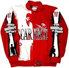 Men Scarface Tony Montana Al Pacino Fleece Jacket ð·️ SALE ð¥USA STOCK ⭐️⭐️⭐️⭐️⭐