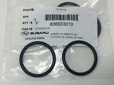 Subaru Impreza WRX STi TURBO Water Transfer Pipe O-Ring SET 2 806933010 Genuine