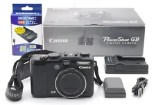 New Listing【MINT w/Box】Canon PowerShot G9 12.1MP Digital Compact Camera Black From JAPAN