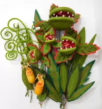 HYDE & EEK Ghoulish Garden Venus Fly Trap Creepy Face Plant Halloween PARTS