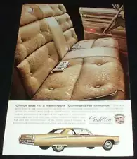 1968 Cadillac Fleetwood Brougham & Sedan Ad!!