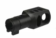 Black DB Tac Reduce Recoil Muzzle Brake For Tac. Mossberg 500 12GA