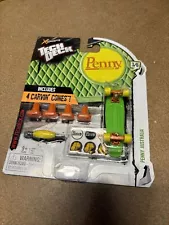 RARE New Tech Deck Penny Board Green Orange Yellow Sealed Fingerboard