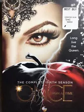 ONCE UPON A TIME ~ Season 6 ~ DVD ~ SEALED!!! w/slipcase