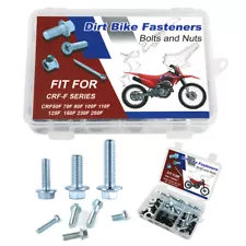 Fit For Honda CRF125F 2014-2024 CRF150F 2003-2017 Frame Fairing Body Bolt Kit (For: 2017 Honda CRF125F)