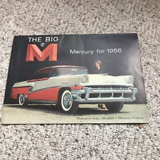 1956 MERCURY "THE BIG M MERCURY FOR 1956" ORIGINAL SALES BROCHURE Montclair