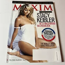 Maxim Magazine 131 Stacy Keibler Audrina Patridge November 2008 Wwe Wwf