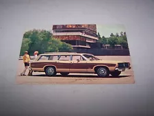 1968 FORD COUNTRY SQUIRE Station Wagon Postcard