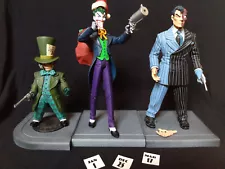 Dc Direct Batman The Long Halloween The Mad Hatter Two-Face Joker figure