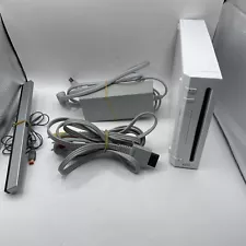 Wii White Console System Nintendo