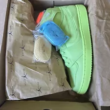 Size W 10.5 - Jordan 1 KO x Billie Eilish Volt 2021, New with Box, extra laces