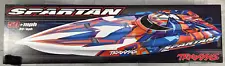 -NIB- Traxxas Spartan R/C High Performance Race Boat 50+ MPH TRA57076-4 Green