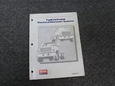 1994-1995 GMC Topkick & Chevy Kodiak Truck Electrical Systems Diagnosis Manual