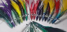 Tuna Clones Tuna Lures 6 Inch Feathered Lures