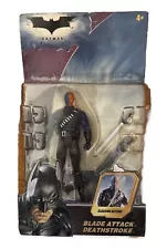 Blade Attack Deathstroke Batman Dark Knight Mattel Action Figure