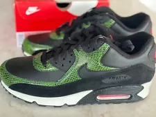 NIKE AIR MAX 90 QS GREEN PYTHON 2019 - NEW - SIZE 10.5 - CD0916-001