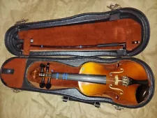 Suzuki Etude Knilling 220 size 1/16 violin, Japan, Very Good Cond, w/ Case & Bow