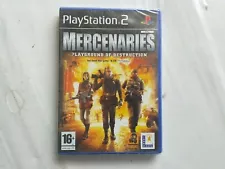 MERCENARIES PLAYGROUND OF DESTRUCTION PS2 GAME BRAND NEW SEALED