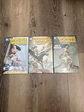 Wonder Woman by Greg Rucka Vol 1-3 TPB OOP RARE HTF DC Batman Flash JLA