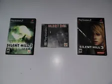 New ListingSilent Hill 1, 2, & 3 CIB Black Labels PS1 & PS2 Excellent Condition