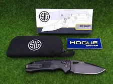 Hogue Sig Sauer K320 Nitron ABLE Lock S30V Drop Point Knife Blade, Black - 36370