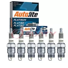 6 pc Autolite Platinum AP46 Spark Plugs for MA16R-U BRF52 A5FS 7510 21 qc (For: 1955 Ford)