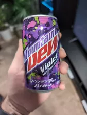 Mountain Dew Violet Japan Full unopened can