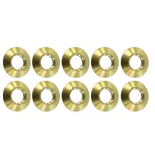 10 PCS Meyco Brass Deck Flange Anchor For Inground Swimming Pool Safety Cover