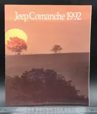 1992 Jeep Comanche Eliminator Sport Pickup Sales Salesman Showroom Brochure 14pg