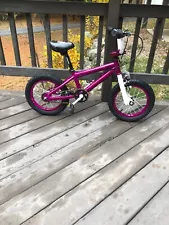 Tony Hawk 14 inch BMX bike Purple and White