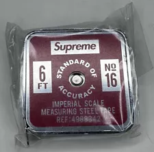 Supreme Penco Tape Measure RED 6ft DS NWT