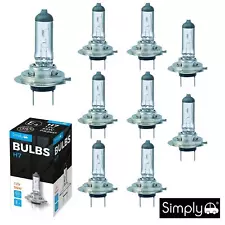 10 X H7 499 477 12V 55W Car Headlight Headlamp Dipped Fog Bulbs 2 Pins PX26d