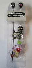 NECA Achmed And Peanut Scaler Earbuds Jeff Dunham Puppets NWOB