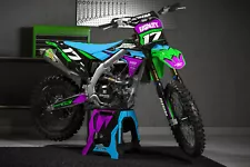 Graphics Kit for KAWASAKI KX450F (2019-2023) KX250F (2021-2023) Synth Series