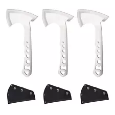 3PCS Full Tang Throwing Axes Set w/Nylon Sheath for Recreation and Competition