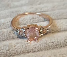 Pink Diamante Ring Will Combine Postage On Items For Sale